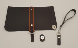 Angel Çanta Aksesuar Suni Deri Abiye Cluch Çanta Seti Siyah Renk Gümüş Metalli - Angel Çanta Aksesuar