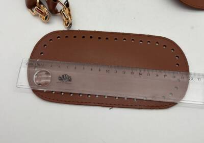 Angel Çanta Aksesuar Taba Kulpluklu Sap, Taban, Kapak Seti - 5