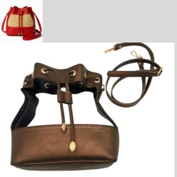 Angel Çanta Aksesuar Torba Model Çanta Yapım Aparatı Bakır Renk Light Gold Metalli - Angel Çanta Aksesuar