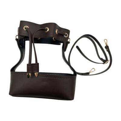 Angel Çanta Aksesuar Torba Model Çanta Yapım Aparatı Koyu Kahve Light Gold Metalli - 3