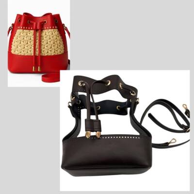 Angel Çanta Aksesuar Torba Model Çanta Yapım Aparatı Koyu Kahve Light Gold Metalli - 1