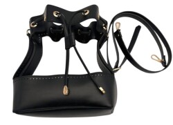 Angel Çanta Aksesuar Torba Model Çanta Yapım Aparatı Siyah Renk Light Gold Metalli - 2