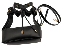 Angel Çanta Aksesuar Torba Model Çanta Yapım Aparatı Siyah Renk Light Gold Metalli - 3