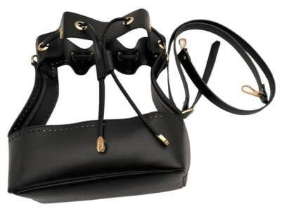 Angel Çanta Aksesuar Torba Model Çanta Yapım Aparatı Siyah Renk Light Gold Metalli - 3