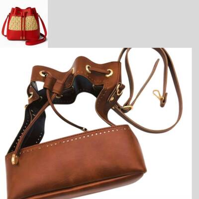 Angel Çanta Aksesuar Torba Model Çanta Yapım Aparatı Taba Renk Light Gold Metalli - 1