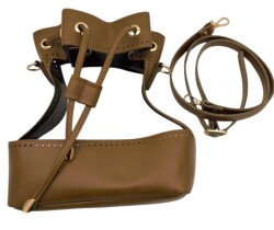 Angel Çanta Aksesuar Torba Model Çanta Yapım Aparatı Vizon Renk Light Gold Metalli - 7