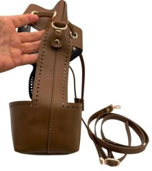 Angel Çanta Aksesuar Torba Model Çanta Yapım Aparatı Vizon Renk Light Gold Metalli - 3