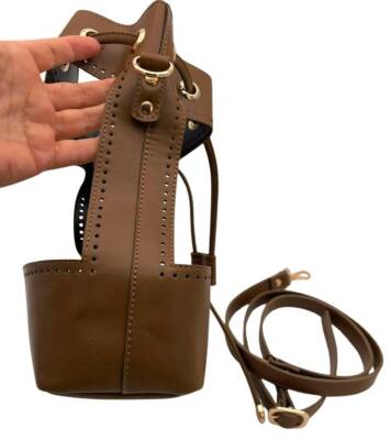 Angel Çanta Aksesuar Torba Model Çanta Yapım Aparatı Vizon Renk Light Gold Metalli - 3