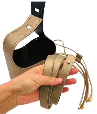 Angel Çanta Aksesuar Torba2 Model Çanta Yapım Aparatı Gold Renk Light Gold Metalli - 4