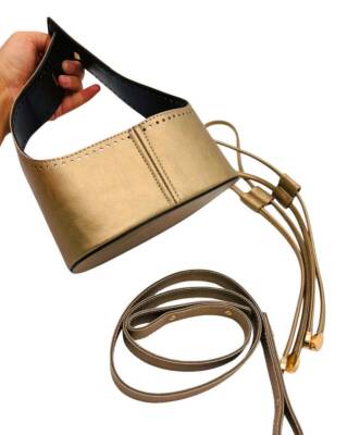 Angel Çanta Aksesuar Torba2 Model Çanta Yapım Aparatı Gold Renk Light Gold Metalli - 4