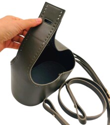 Angel Çanta Aksesuar Torba2 Model Çanta Yapım Aparatı Haki Renk Light Gold Metalli - 4