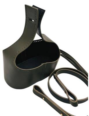 Angel Çanta Aksesuar Torba2 Model Çanta Yapım Aparatı Haki Renk Light Gold Metalli - 5