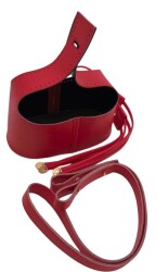 Angel Çanta Aksesuar Torba2 Model Çanta Yapım Aparatı Kırmızı Renk Light Gold Metalli - 5