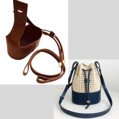 Angel Çanta Aksesuar Torba2 Model Çanta Yapım Aparatı Taba Renk Light Gold Metalli - 1