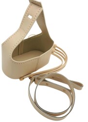 Angel Çanta Aksesuar Torba2 Model Çanta Yapım Aparatı Krem Renk Light Gold Metalli - 6