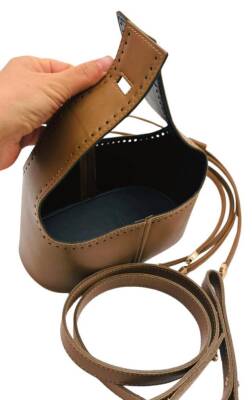 Angel Çanta Aksesuar Torba2 Model Çanta Yapım Aparatı Vizon Renk Light Gold Metalli - 5