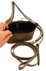 Angel Çanta Aksesuar Torba2 Model Çanta Yapım Aparatı Vizon Renk Light Gold Metalli - 4