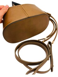 Angel Çanta Aksesuar Torba2 Model Çanta Yapım Aparatı Vizon Renk Light Gold Metalli - 3