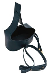 Angel Çanta Aksesuar Torba2 Model Çanta Yapım Aparatı Lacivert Renk Light Gold Metalli - 8