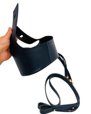 Angel Çanta Aksesuar Torba2 Model Çanta Yapım Aparatı Lacivert Renk Light Gold Metalli - 6