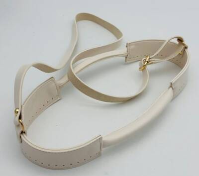 Angel Çanta Aksesuar Tutma Saplı Model Çanta Yapım Aparatı Açık Krem Renk Light Gold Metalli - 3