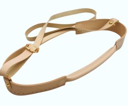 Angel Çanta Aksesuar Tutma Saplı Model Çanta Yapım Aparatı Krem Renk Light Gold Metalli - 4