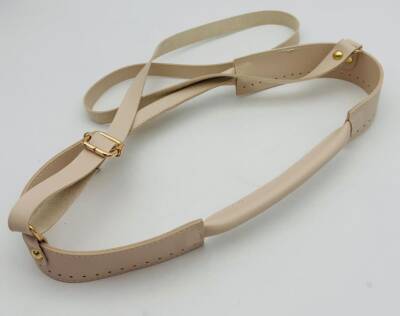 Angel Çanta Aksesuar Tutma Saplı Model Çanta Yapım Aparatı Krem Renk Light Gold Metalli - 6