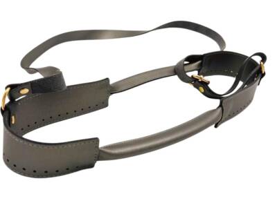 Angel Çanta Aksesuar Tutma Saplı Model Çanta Yapım Aparatı Parlak Gri Renk Light Gold Metalli - 5