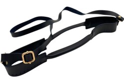 Angel Çanta Aksesuar Tutma Saplı Model Çanta Yapım Aparatı Siyah Renk Light Gold Metalli - 7