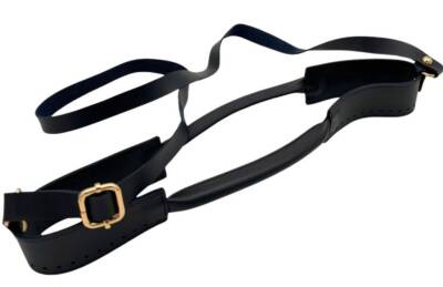 Angel Çanta Aksesuar Tutma Saplı Model Çanta Yapım Aparatı Siyah Renk Light Gold Metalli - 7