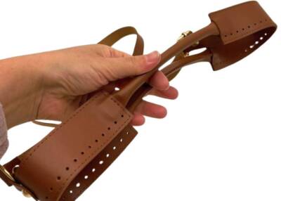 Angel Çanta Aksesuar Tutma Saplı Model Çanta Yapım Aparatı Taba Renk Light Gold Metalli - 5