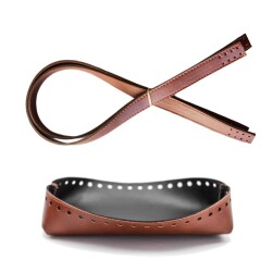 Angel Çanta Aksesuar Yüksek Taban Ve Çift Sap Taba Renk - Angel Çanta Aksesuar