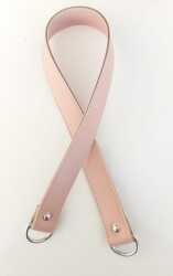 Angel Çanta Aksesuar 67X3 Cm Pudra Renk Suni Deri Çanta Sapı - Angel Çanta Aksesuar