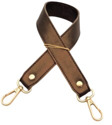 Angel Çanta Aksesuar Bakır Renk 42X2.5 Cm Kancalı Sap Light Gold Metalli - Angel Çanta Aksesuar