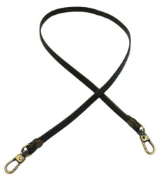 Angel Çanta Aksesuar Gerçek Deri Spagetti Model Haki Yeşil Renk 65 cm Çanta Sapı Antik Metalli - Angel Çanta Aksesuar