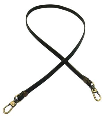 Angel Çanta Aksesuar Gerçek Deri Spagetti Model Haki Yeşil Renk 65 cm Çanta Sapı Antik Metalli - 1