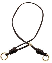 Angel Çanta Aksesuar Suni Deri 5 mm Düğüm Model Tek Çanta Sapı 85 Cm (Koyu Kahve Renk) - Angel Çanta Aksesuar