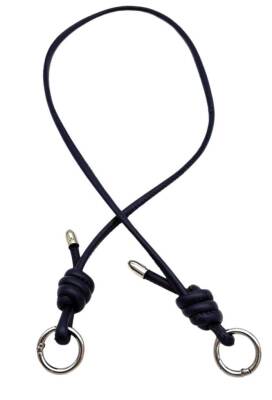 Angel Çanta Aksesuar Suni Deri 5 mm Düğüm Model Tek Çanta Sapı 85 Cm (Lacivert Renk) - 1