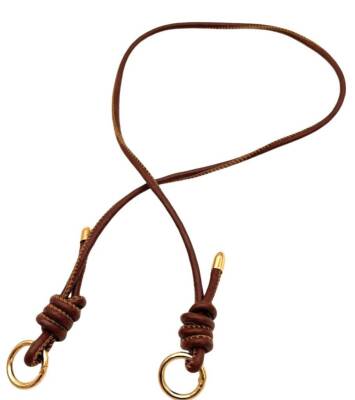 Angel Çanta Aksesuar Suni Deri 5 mm Düğüm Model Tek Çanta Sapı 85 Cm (Taba Renk) - 1