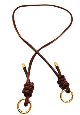 Angel Çanta Aksesuar Suni Deri 5 mm Düğüm Model Tek Çanta Sapı 85 Cm (Taba Renk) - 3