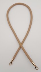 Angel Çanta Aksesuar Suni Deri Kordon Çanta Sapı Vizon Renk Light Gold Metalli - Angel Çanta Aksesuar