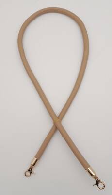 Angel Çanta Aksesuar Suni Deri Kordon Çanta Sapı Vizon Renk Light Gold Metalli - 1