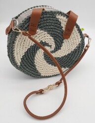 Angel Çanta Aksesuar Taba 10 mm Suni Deri İpli Düğüm Model 85 cm Çanta Sapı Light Gold Metalli - 6