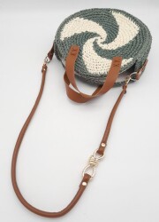 Angel Çanta Aksesuar Taba 10 mm Suni Deri İpli Düğüm Model 85 cm Çanta Sapı Light Gold Metalli - 7