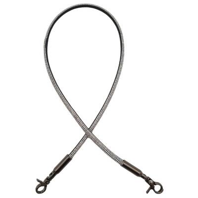 Angel Çanta Aksesuar Taşlı Kancalı Kovanlı Tek Çanta Sapı Füme Renk 1 Adet - 1