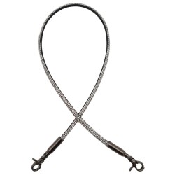 Angel Çanta Aksesuar Taşlı Kancalı Kovanlı Tek Çanta Sapı Füme Renk 1 Adet - 1