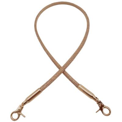 Angel Çanta Aksesuar Taşlı Kancalı Kovanlı Tek Çanta Sapı Gold Renk 1 Adet - 2