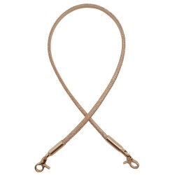 Angel Çanta Aksesuar Taşlı Kancalı Kovanlı Tek Çanta Sapı Gold Renk 1 Adet - Angel Çanta Aksesuar