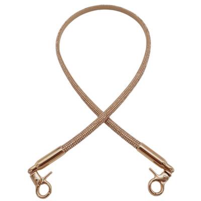 Angel Çanta Aksesuar Taşlı Kancalı Kovanlı Tek Çanta Sapı Gold Renk 1 Adet - 3