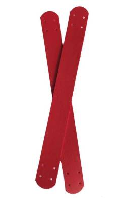 Angel Çanta Aksesuar Kırmızı Renk 22x2.4 Cm Kısa Çanta Sapı - 1